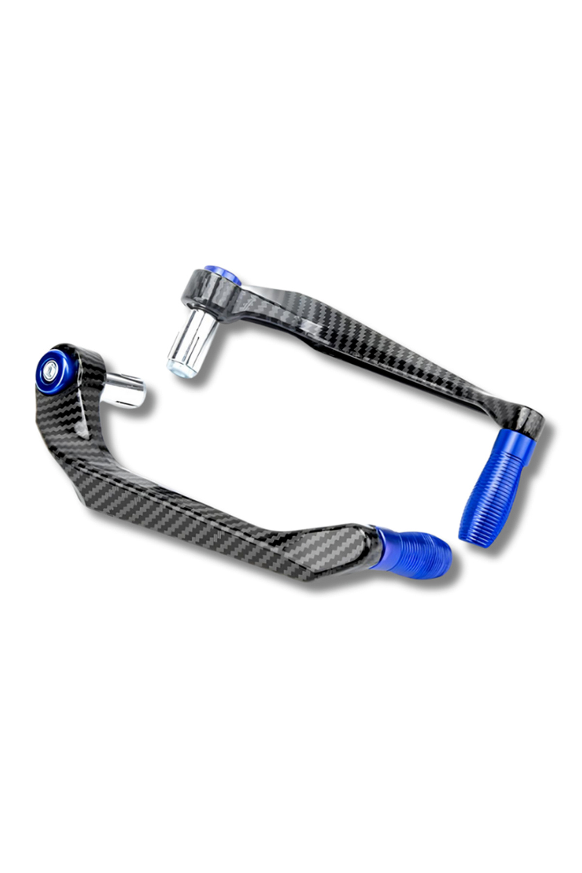 ttr motors MOTOSİKLET MANET KORUMA SETİ MAVİ (KARBON DESEN)