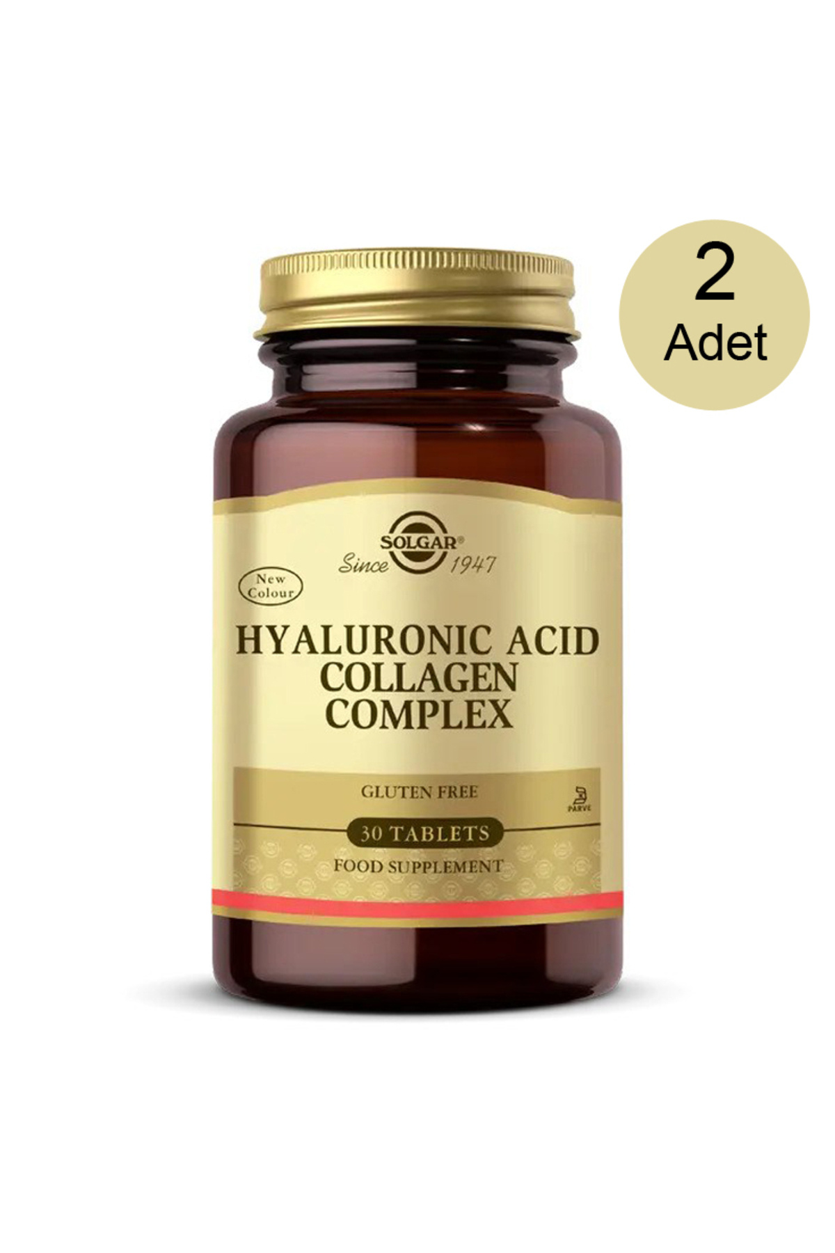 Solgar Hyaluronic Acid Collagen Complex 30 Tablet 2 Adet