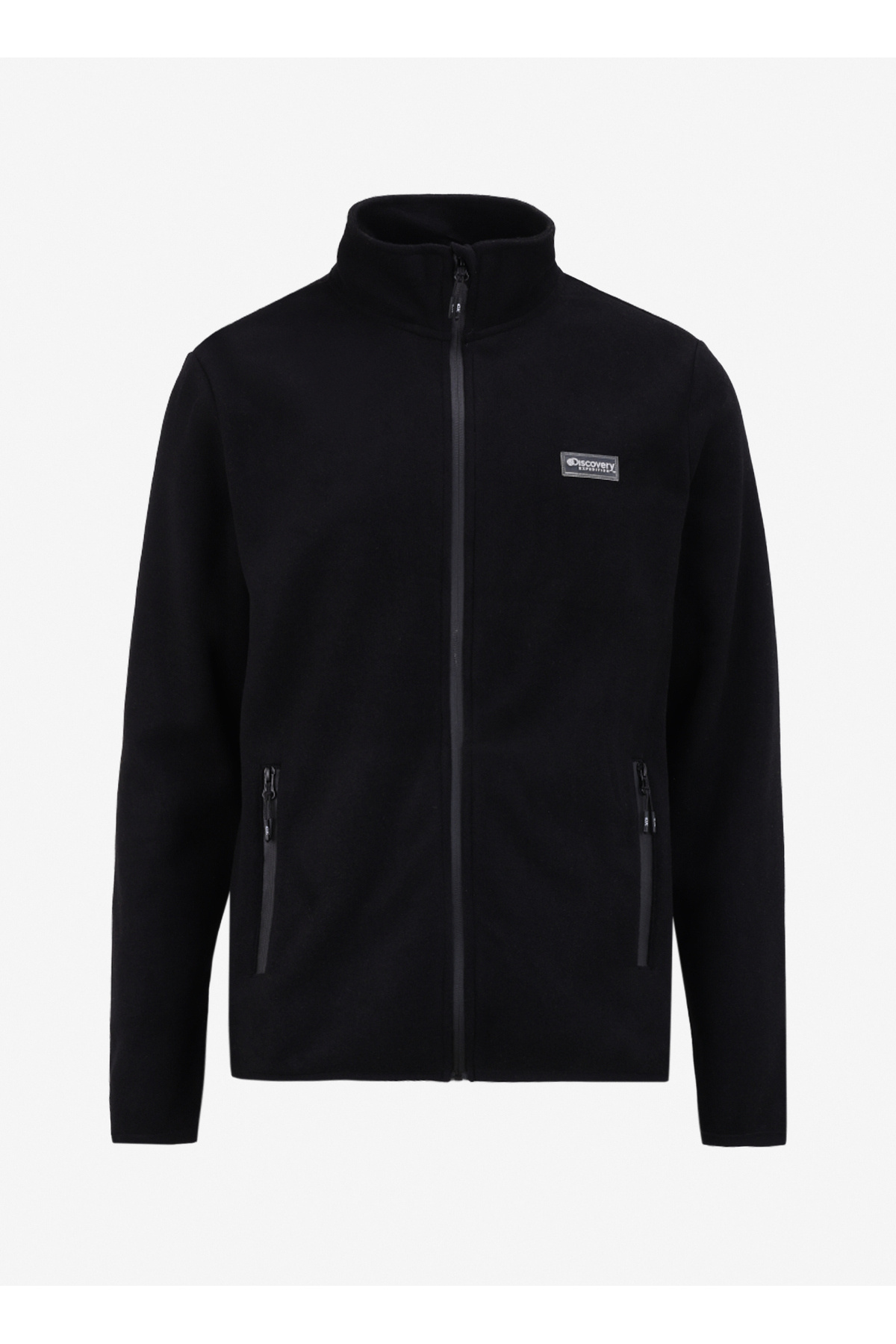 دیسکاوری اکسپدیشن سویشرت مردانه یقه ایستاده مشکی طرح پولار مدل D4WM-SWT3994