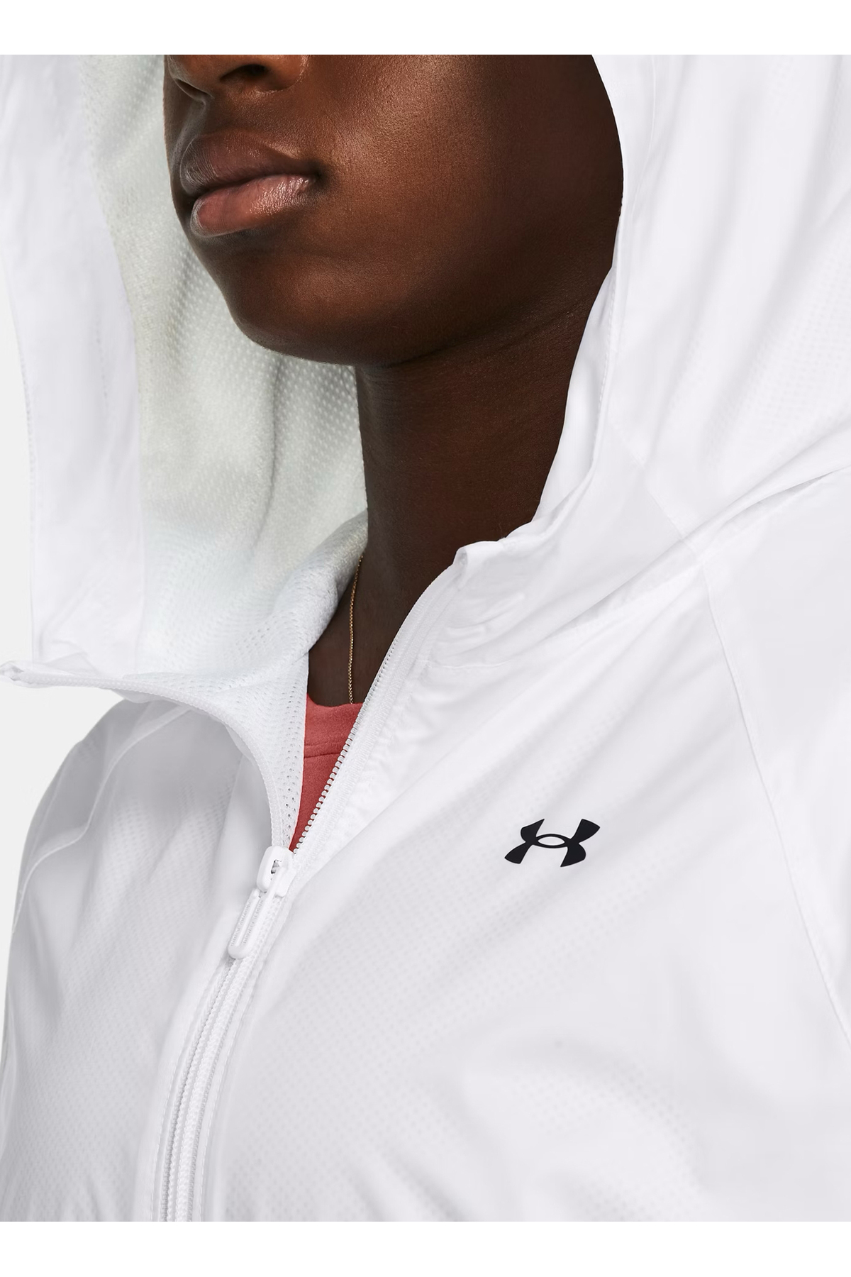 Under Armour Beyaz Kadın Rüzgarlık 1382698-100 UA Rival Sport Windbrea görsel 3