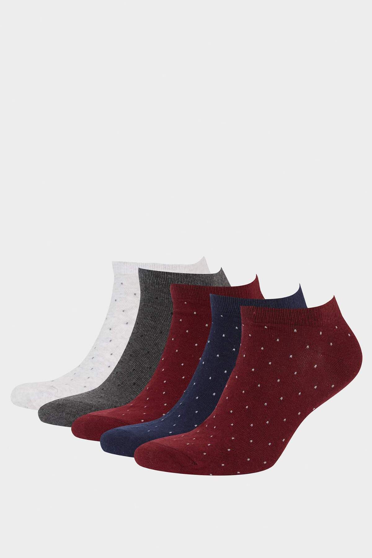 دفاکتو جوراب مچ پا نخی مردانه 5 بسته F5275AXNS