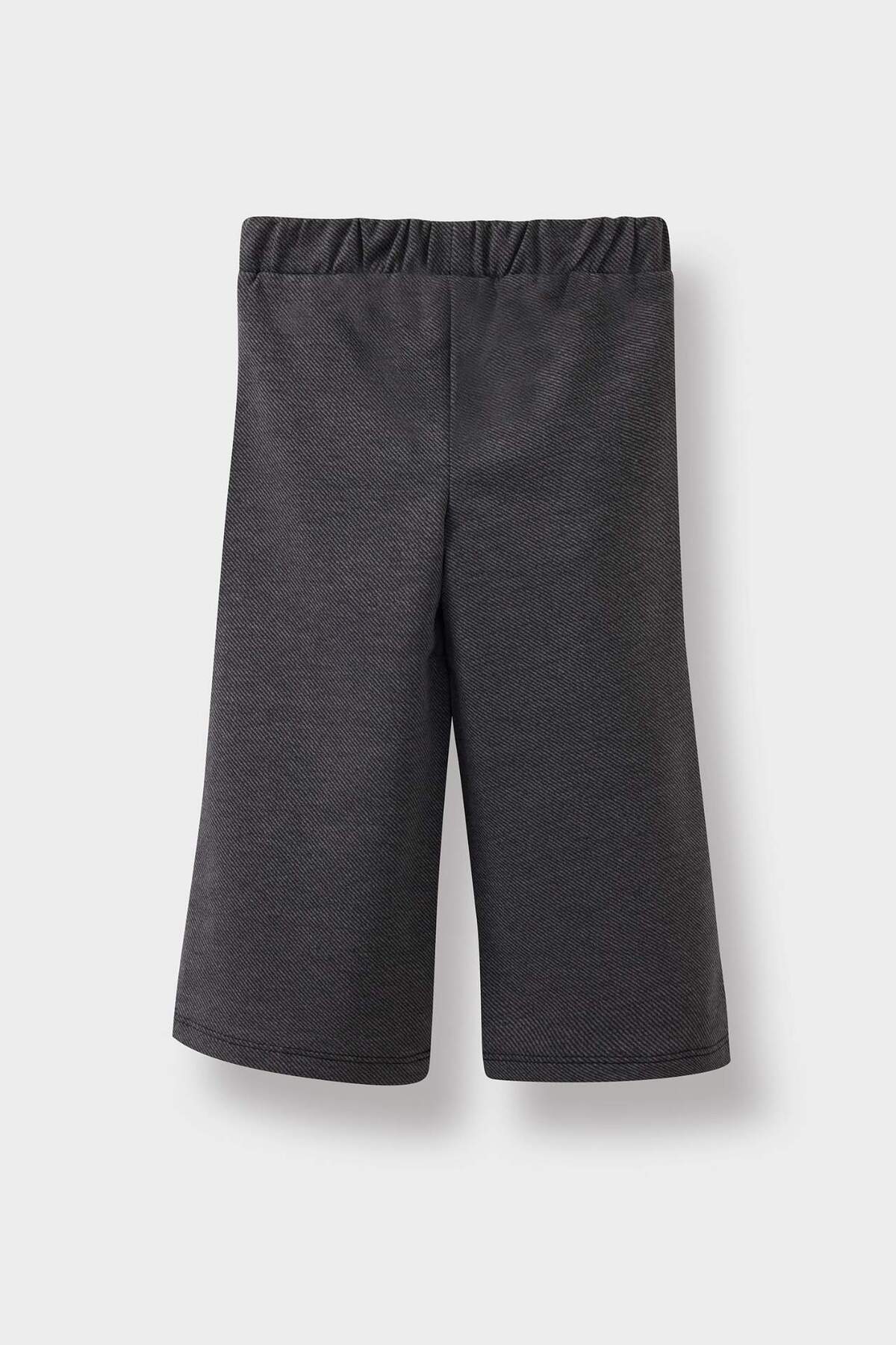 Defacto Wıde Leg Jean Görünümlü Pantolon Kız Bebek F3780A525AU fotoğrafı 3 (önizleme)