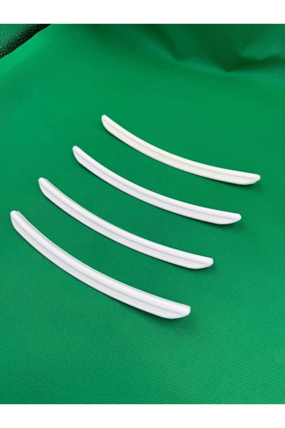 Aftermarket BMW E90 E91 E92 E93 Beyaz Çamurluk Dodiği Çıtası 4 Prc Flap Set 2005-2013 uyumlu