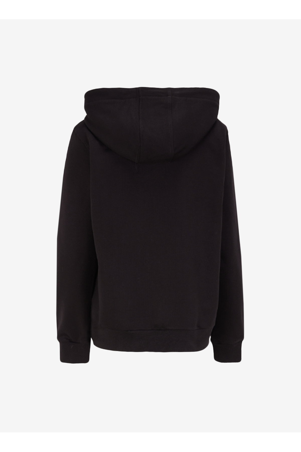 Discovery Expedition Siyah Kadın Kapüşonlu Relaxed Nakışlı Sweatmont D4WL-SWT3099 görsel 2