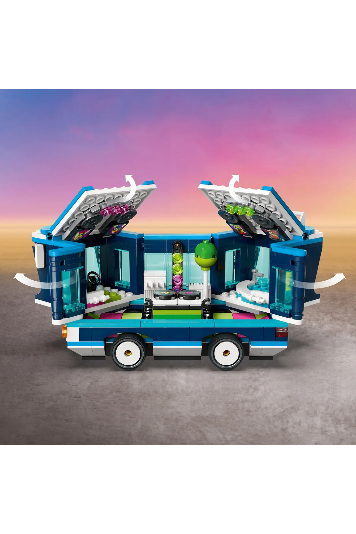 ® من نفرت‌انگیز ۴ اتوبوس مهمانی موزیکال مینیون‌ها ۷۵۵۸۱ - مجموعه ساختنی اسباب‌بازی خلاقانه ۷+ (۳۷۹P)