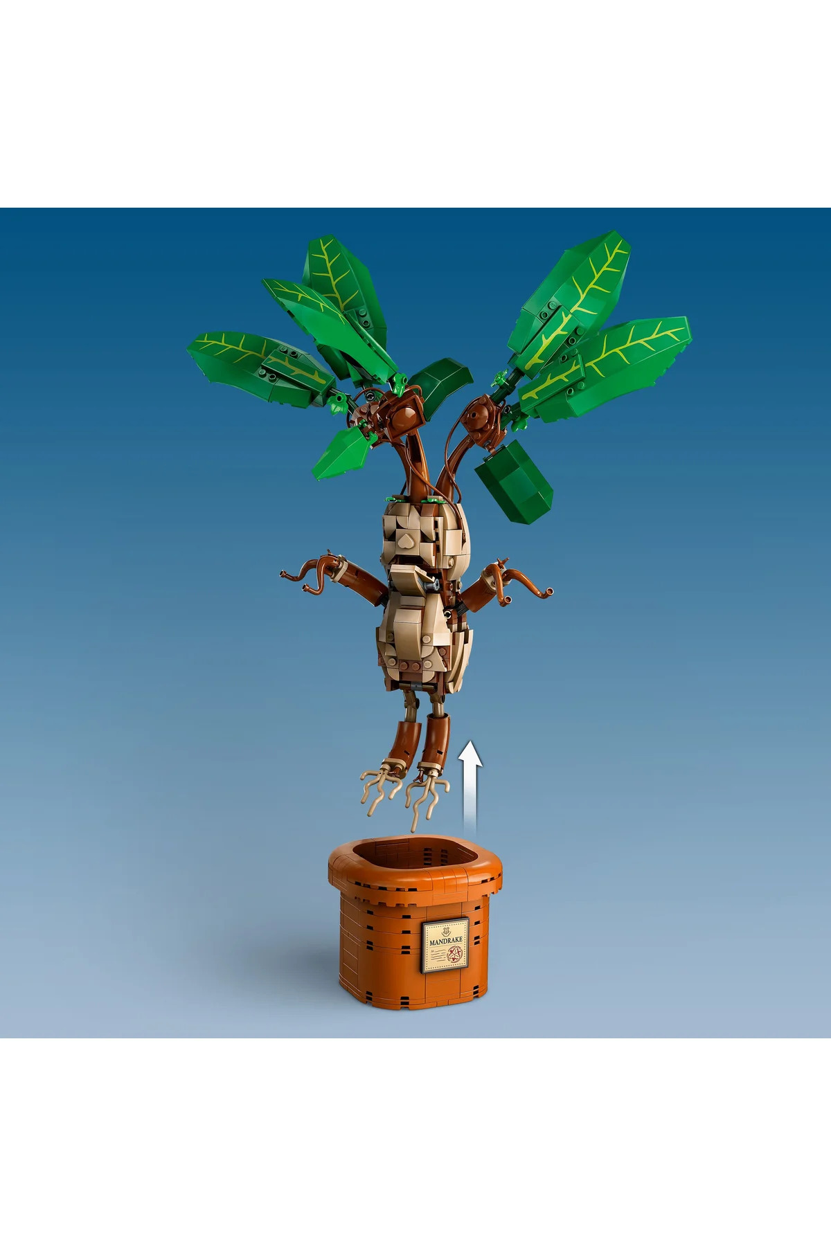 ® مجموعه ساختنی گیاه جادویی ماندریگول هری پاتر ۷۶۴۳۳ برای کودکان ۱۰+ سال (۵۷۹ قطعه)