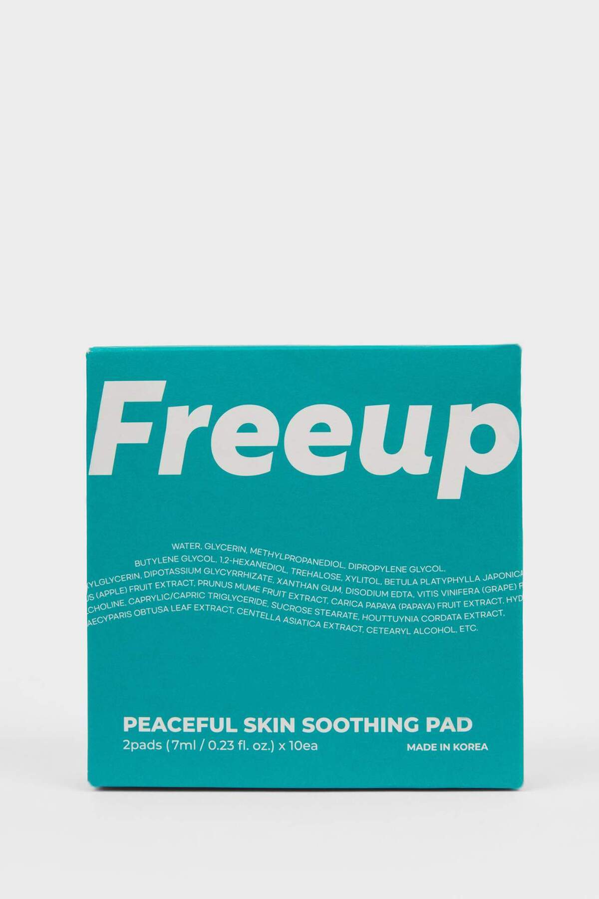 Free Up Peaceful Skin Soothing 10'lu Kit 7ml – Yatıştırıcı & Rahatlatıcı Tekli Cilt Pedleri F5682AXN