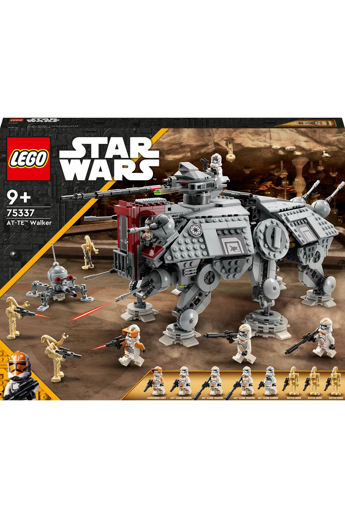 ® جنگ ستارگان ™ آت-تی ™ واکر ۷۵۳۳۷ – مجموعه ساختنی خلاقانه برای سنین ۹+ (۱۰۸۲ قطعه)