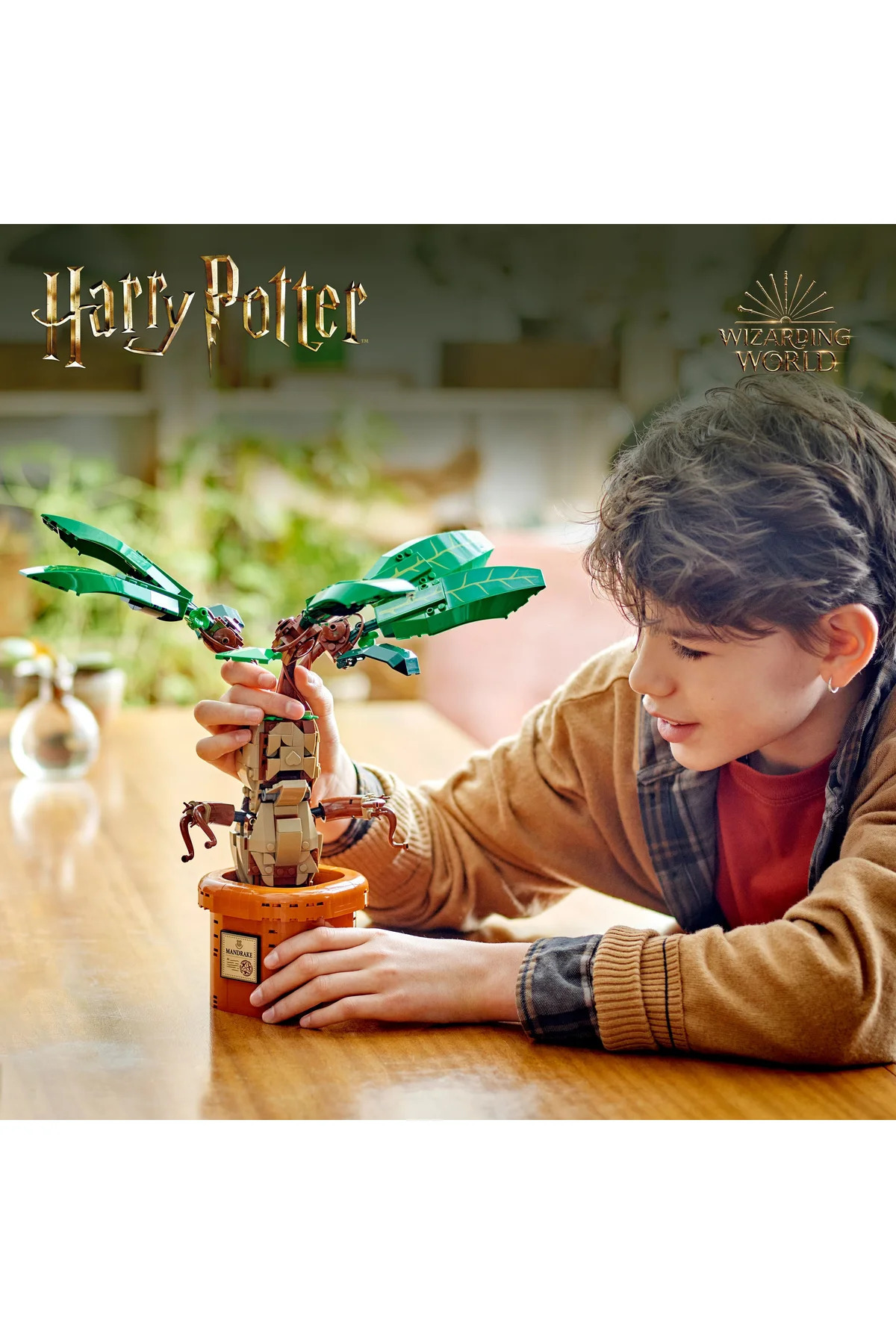 ® مجموعه ساختنی گیاه جادویی ماندریگول هری پاتر ۷۶۴۳۳ برای کودکان ۱۰+ سال (۵۷۹ قطعه)