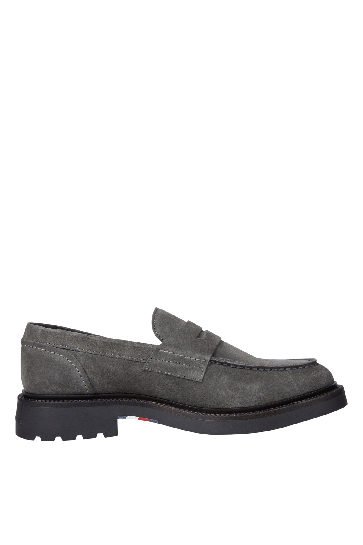 Tommy Hilfiger Gri Erkek Süet Loafer HILFIGER COMFORT LWT SDE LOAFER görsel 2