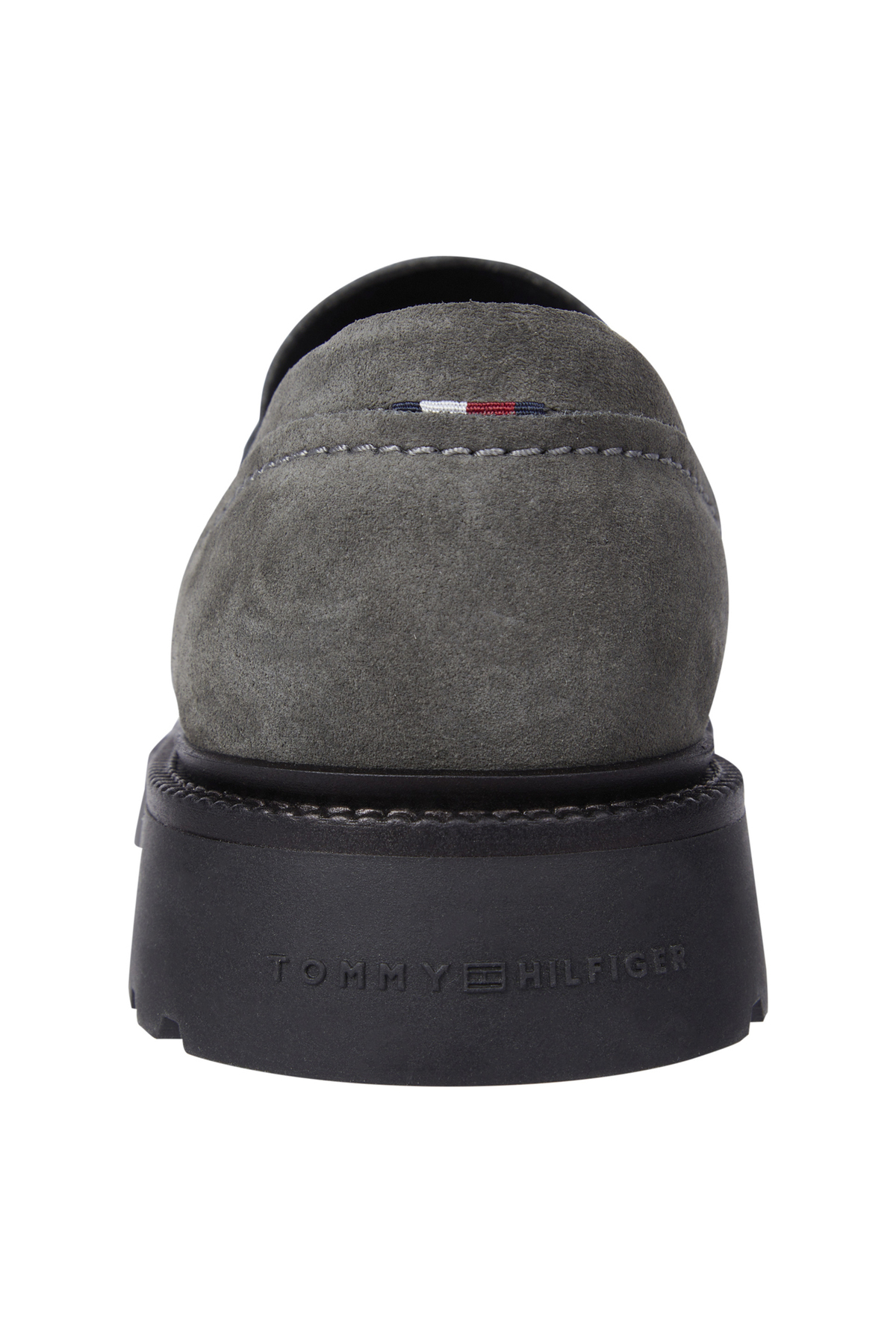 Tommy Hilfiger Gri Erkek Süet Loafer HILFIGER COMFORT LWT SDE LOAFER görsel 4