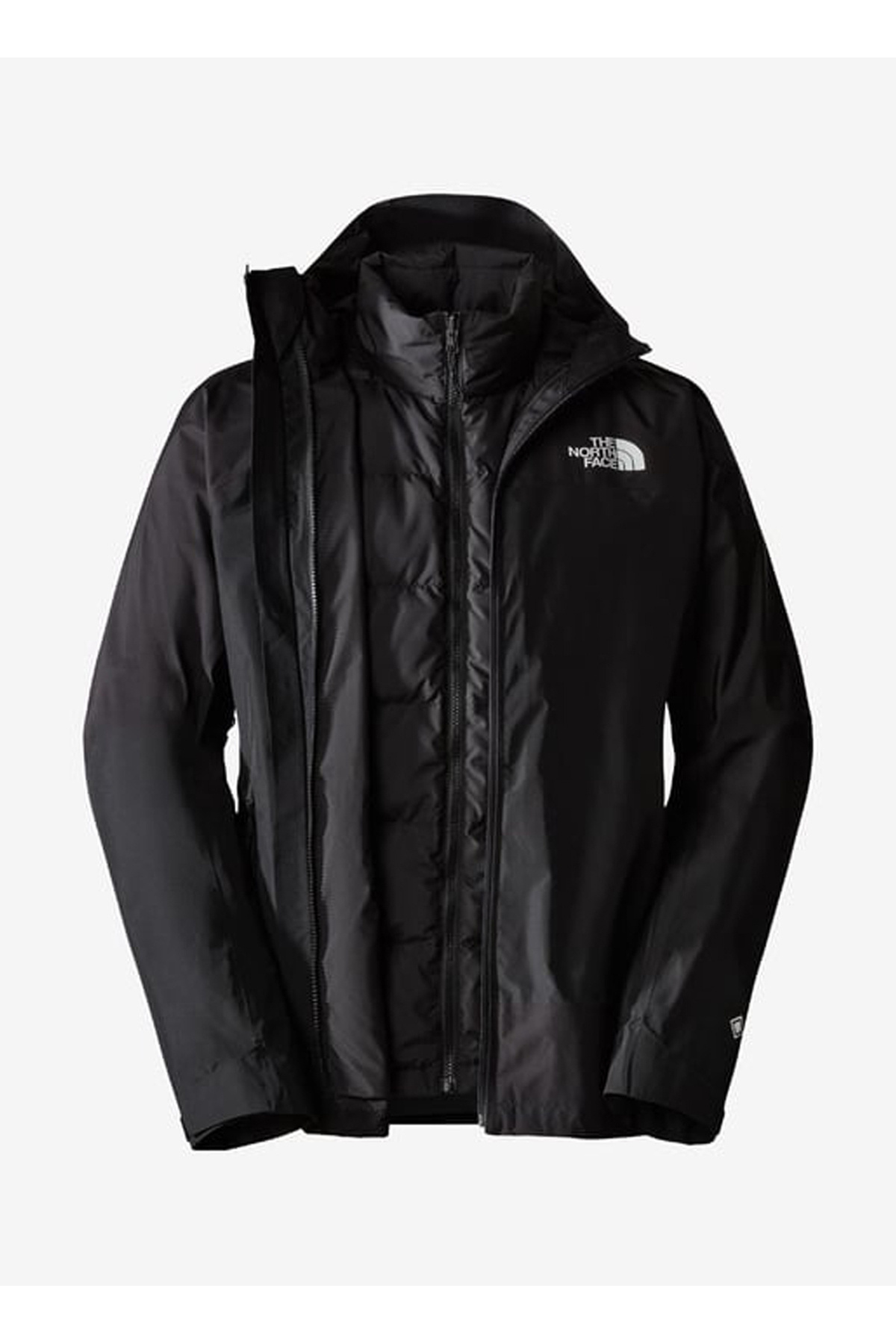 نورث فیس کت مردانه مشکی کلاهدار MOUNTAIN LIGHT TRICLIMATE NF0A84FC4H01_M