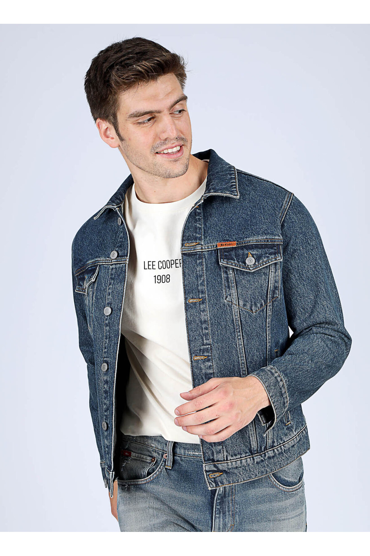 کاپشن مردانه راسته آستین بلند | لی کوپر Lee Cooper 251 LCM 131010 - تصویر 3