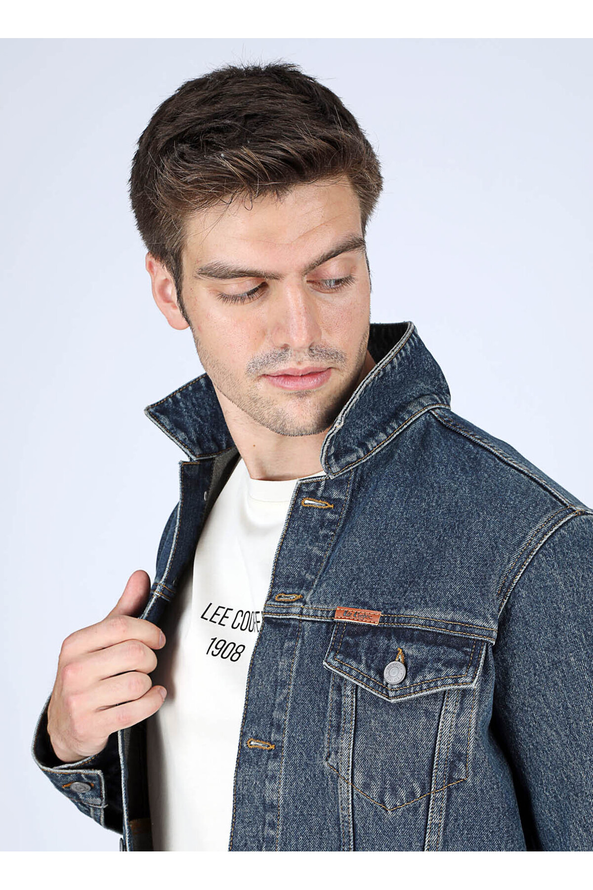 کاپشن مردانه راسته آستین بلند | لی کوپر Lee Cooper 251 LCM 131010 - تصویر 4