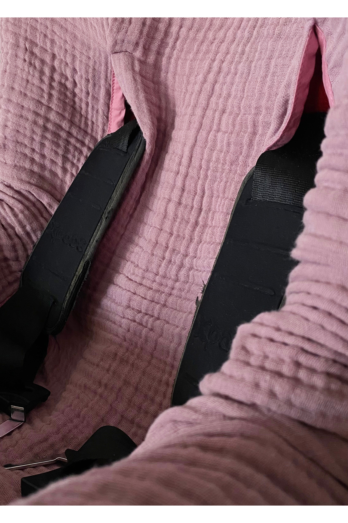 Joyous Mom Kids 4 Katlı Müslin Bebek Oto Koltuk Kılıfı Lastikli %100 Pamuk Organik Oto Koltuk Kılıfı fotoğrafı 4 (önizleme)