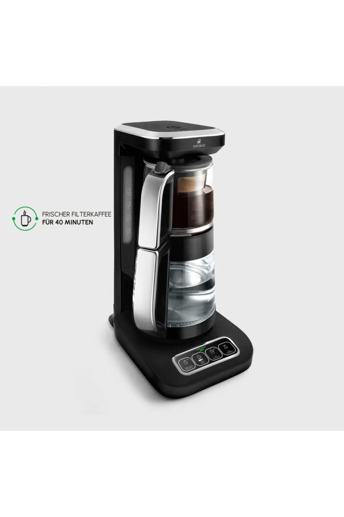Teaysiver Robotea Pro 4 in 1 sprechende automatische Glas-Tee- und Filterkaffee Brühmaschine
