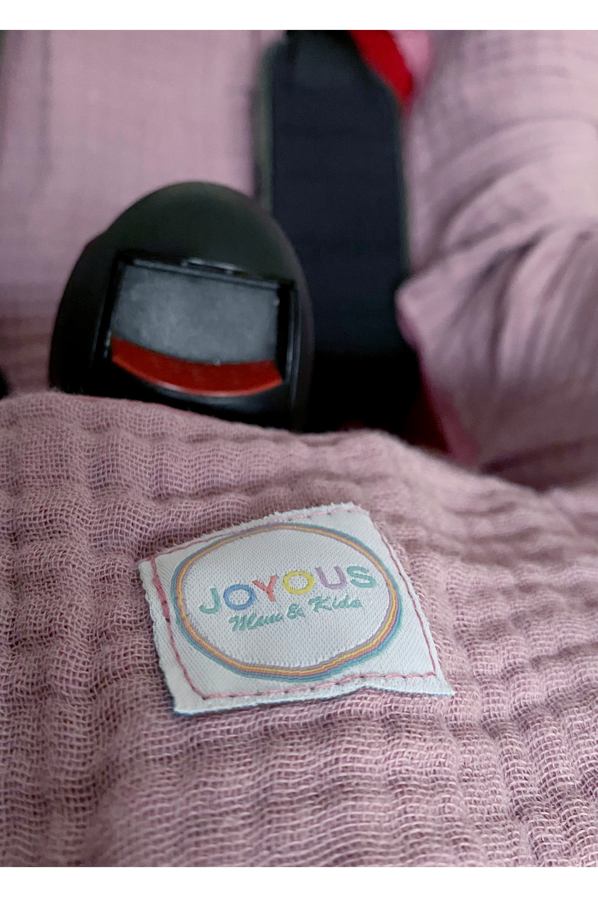 Joyous Mom Kids 4 Katlı Müslin Bebek Oto Koltuk Kılıfı Lastikli %100 Pamuk Organik Oto Koltuk Kılıfı fotoğrafı 5 (önizleme)