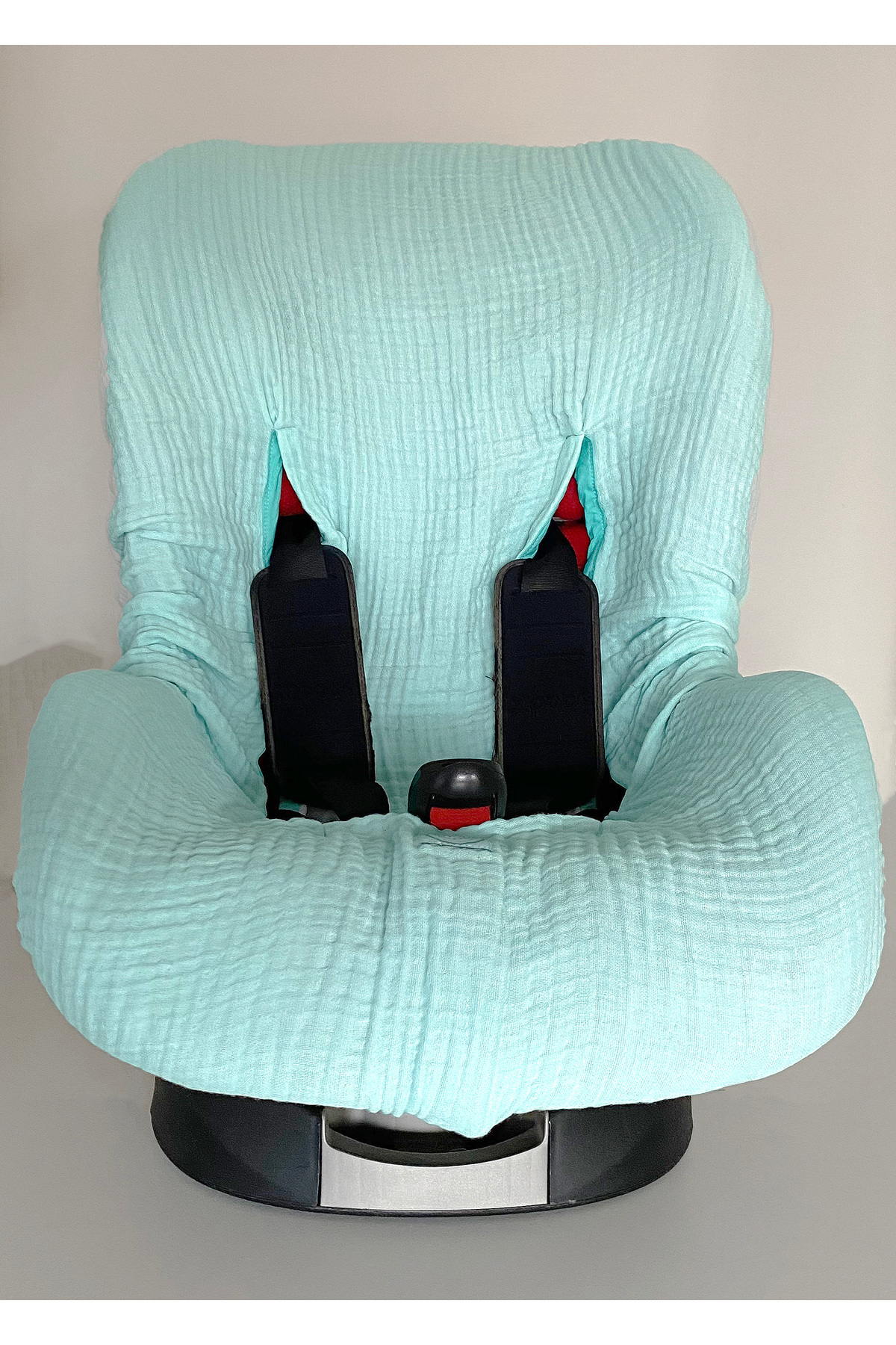 Joyous Mom Kids 4 Katlı Müslin Bebek Oto Koltuk Kılıfı Lastikli %100 Pamuk Organik Oto Koltuk Kılıfı fotoğrafı 6 (önizleme)