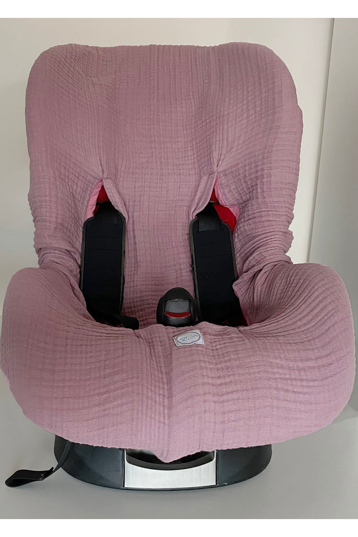 Joyous Mom Kids 4 Katlı Müslin Bebek Oto Koltuk Kılıfı Lastikli %100 Pamuk Organik Oto Koltuk Kılıfı fotoğrafı 6 (önizleme)