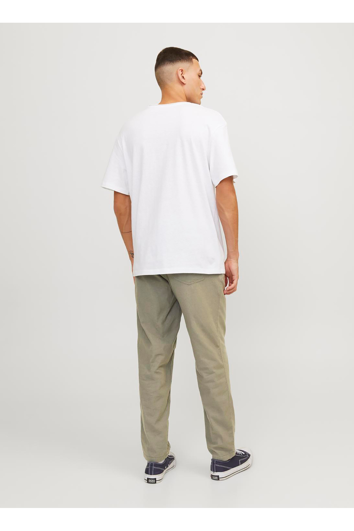 شلوار مردانه راسته فاق نرمال | جک اند جونز Jack & Jones TYCD98275E64574A03 - تصویر 6