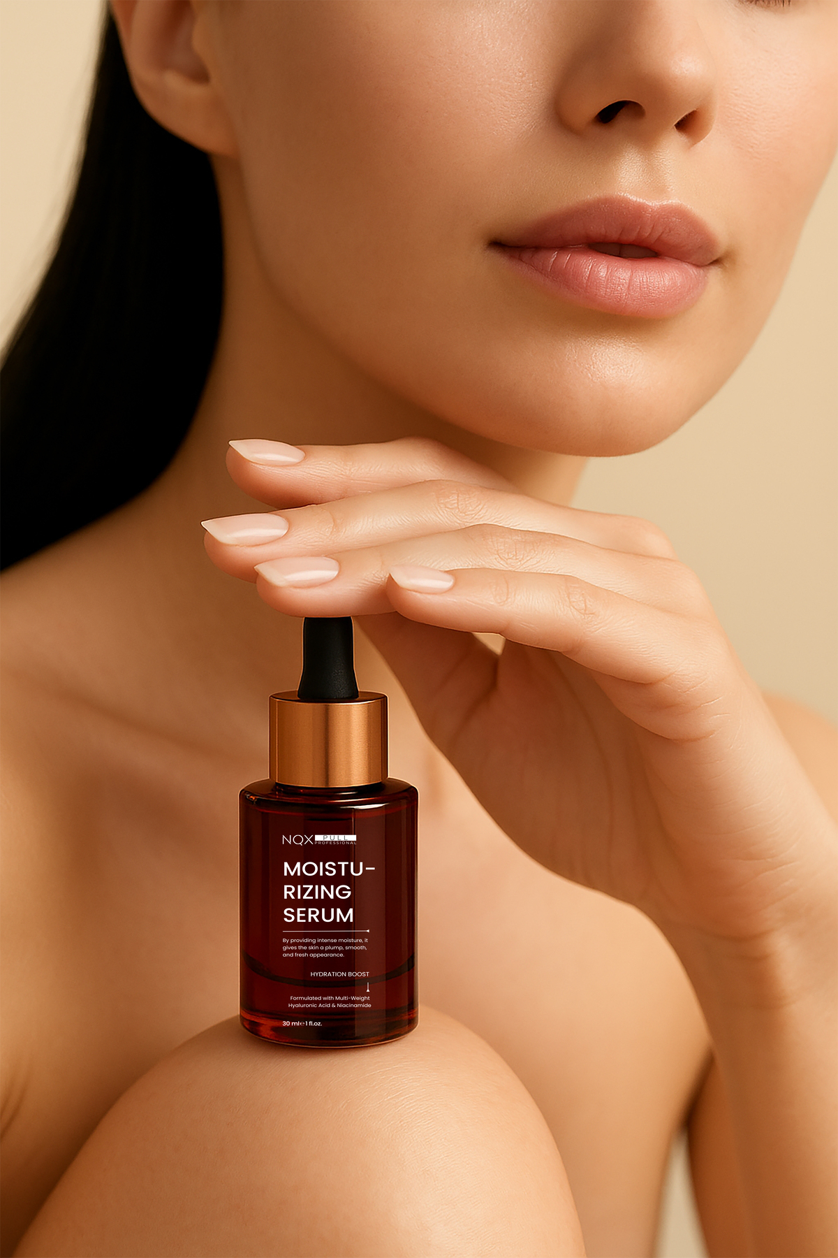 Moısturızıng Serum Nemlendirici & Canlandırıcı Gözenek Sıkılaştırıcı Yoğun Nem Bomba Serum 30 ml — CVS44 — تصویر 4 از 4