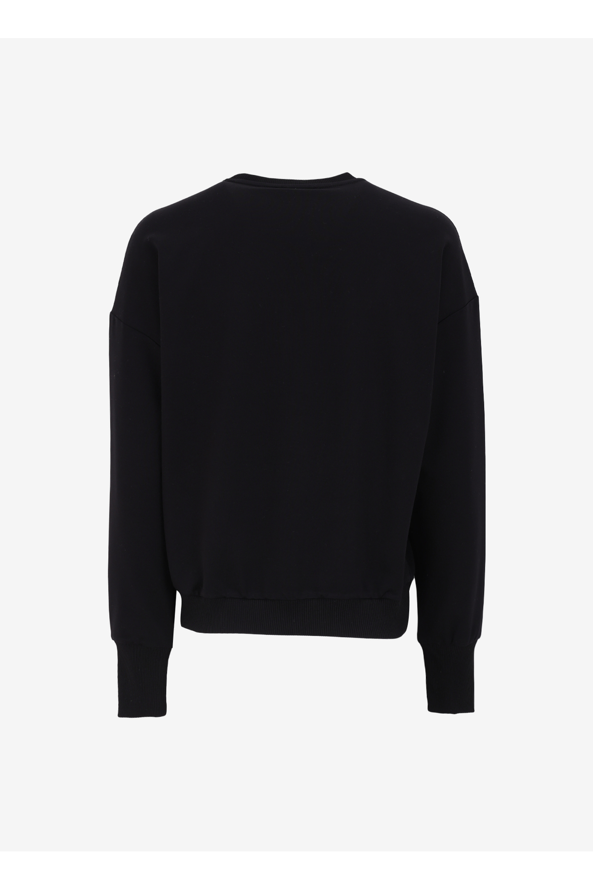 Fabrika Siyah Kadın Bisiklet Yaka Basic Payetli Sweatshirt F4WL-SWT0130 görsel 2