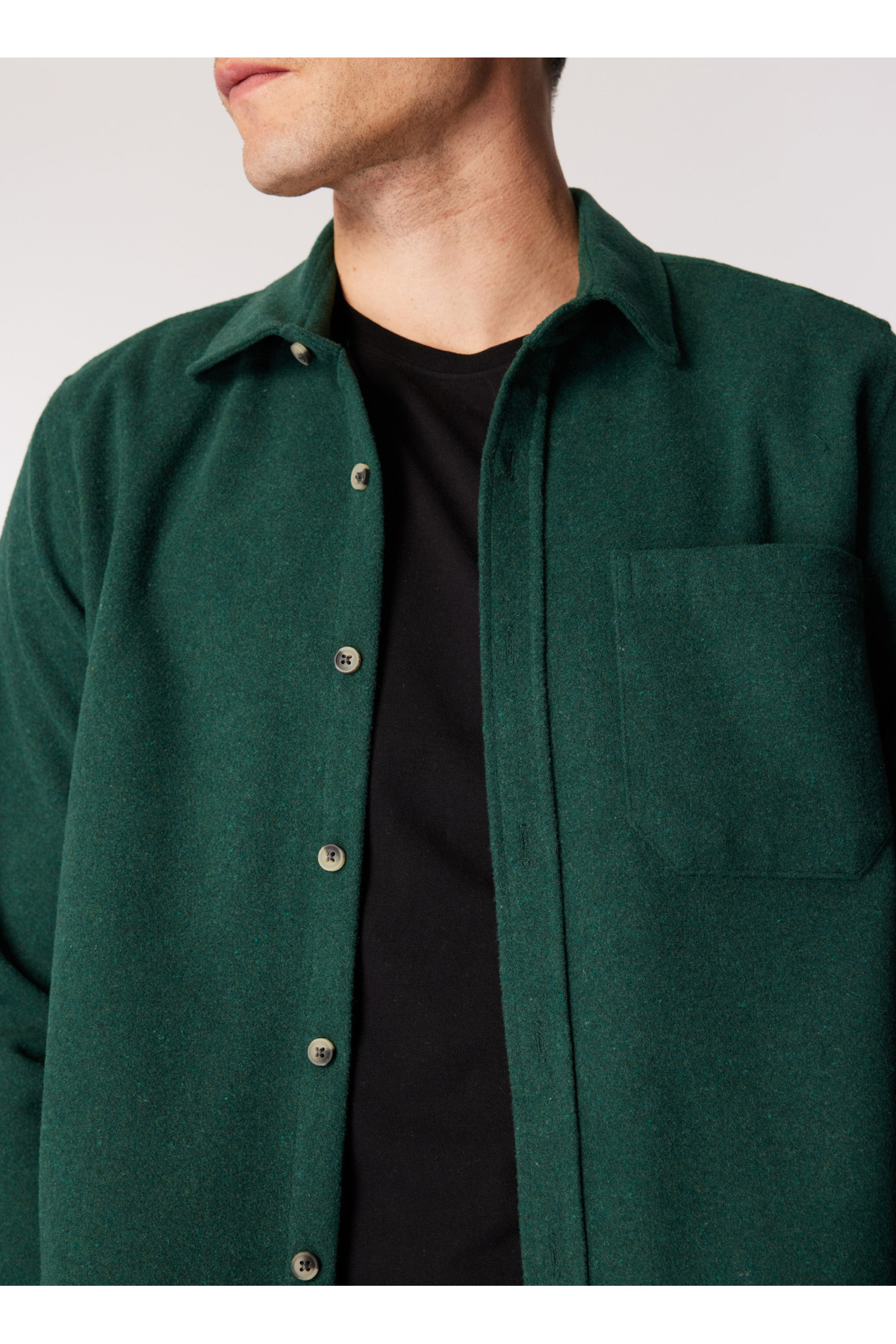 پیراهن مردانه راسته آستین بلند | لی کوپر Lee Cooper 251 LCM 241008 - تصویر 4