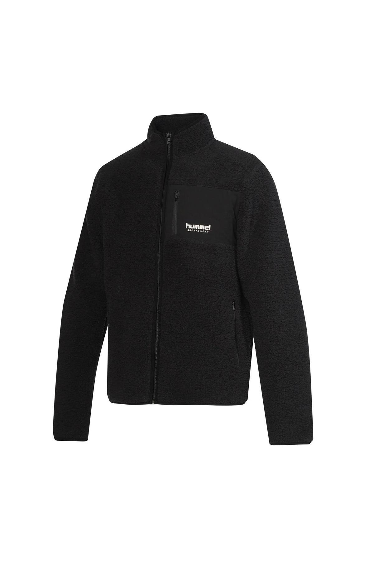 hummel HMLARTHUR SHERPA ZIP JACKET ERKEK FERMUARLI CEKET görsel 4