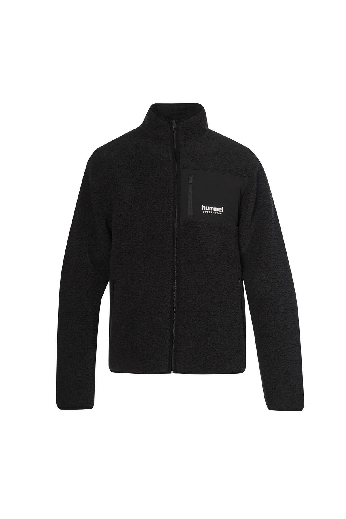 hummel HMLARTHUR SHERPA ZIP JACKET ERKEK FERMUARLI CEKET görsel 5