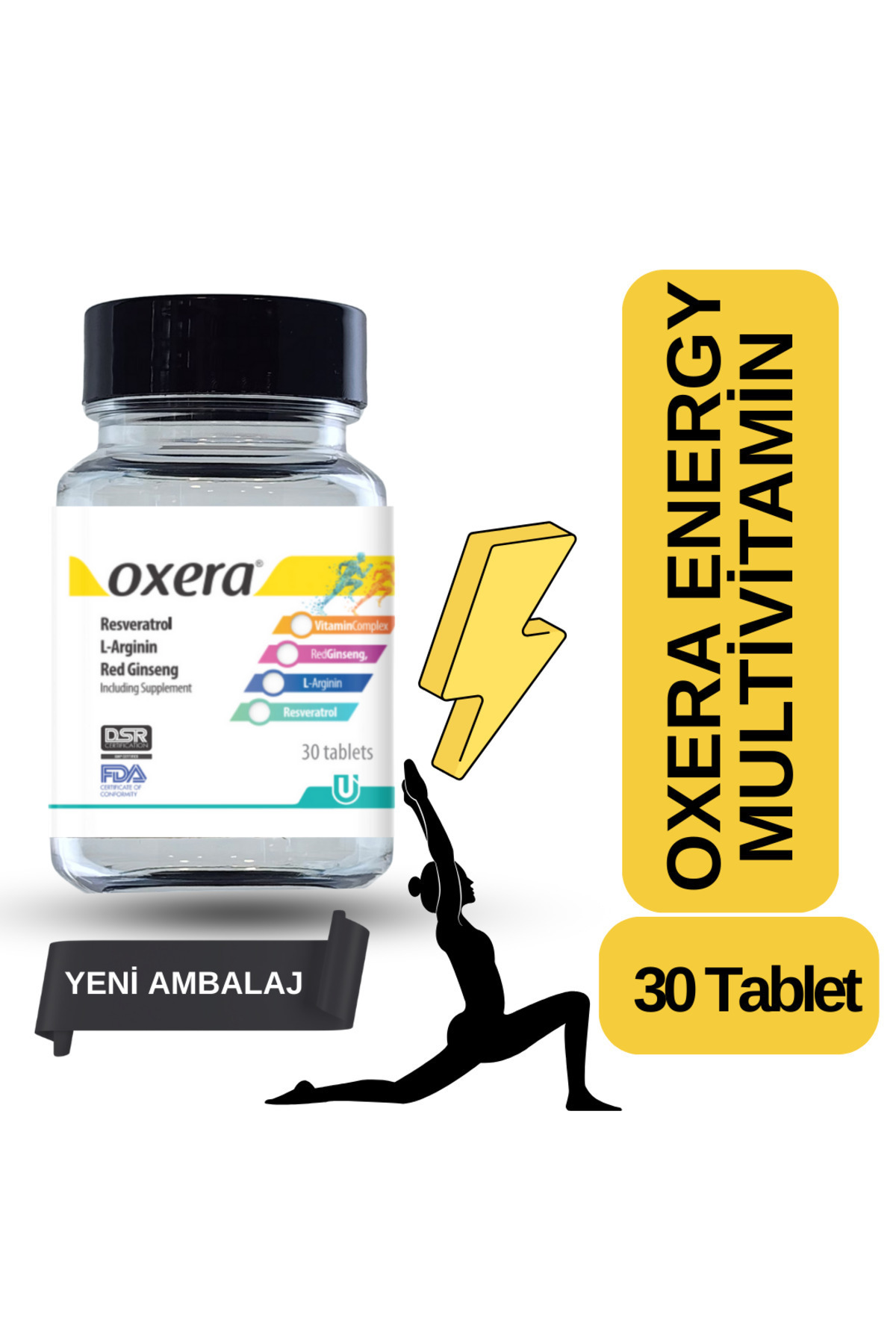 OXERA Energy Multivitamin 30 Tablet
