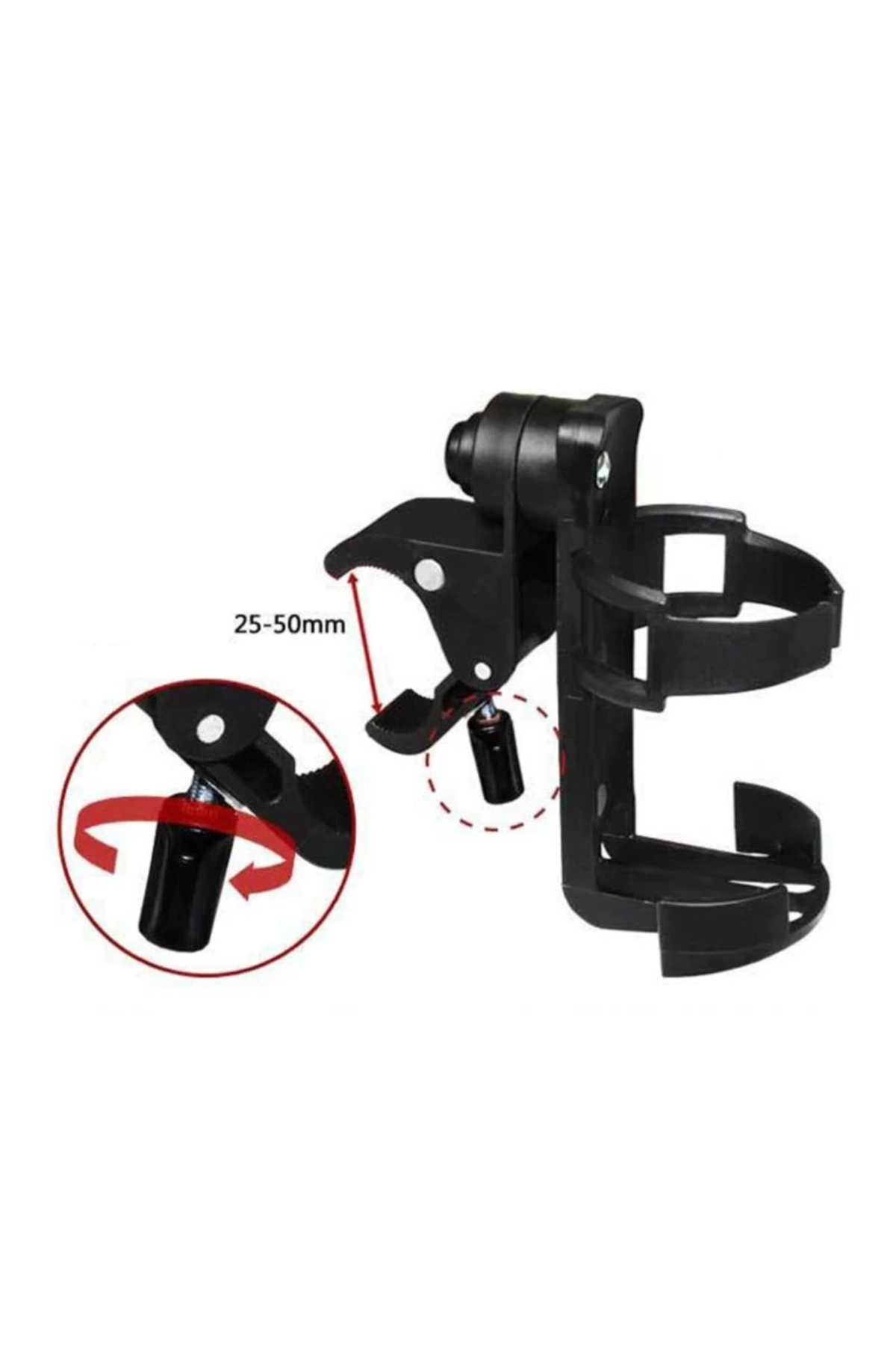 Genel Markalar Bebek Arabası Bisiklet Bardak Biberon Şişe Tutucu fotoğrafı 2 (önizleme)