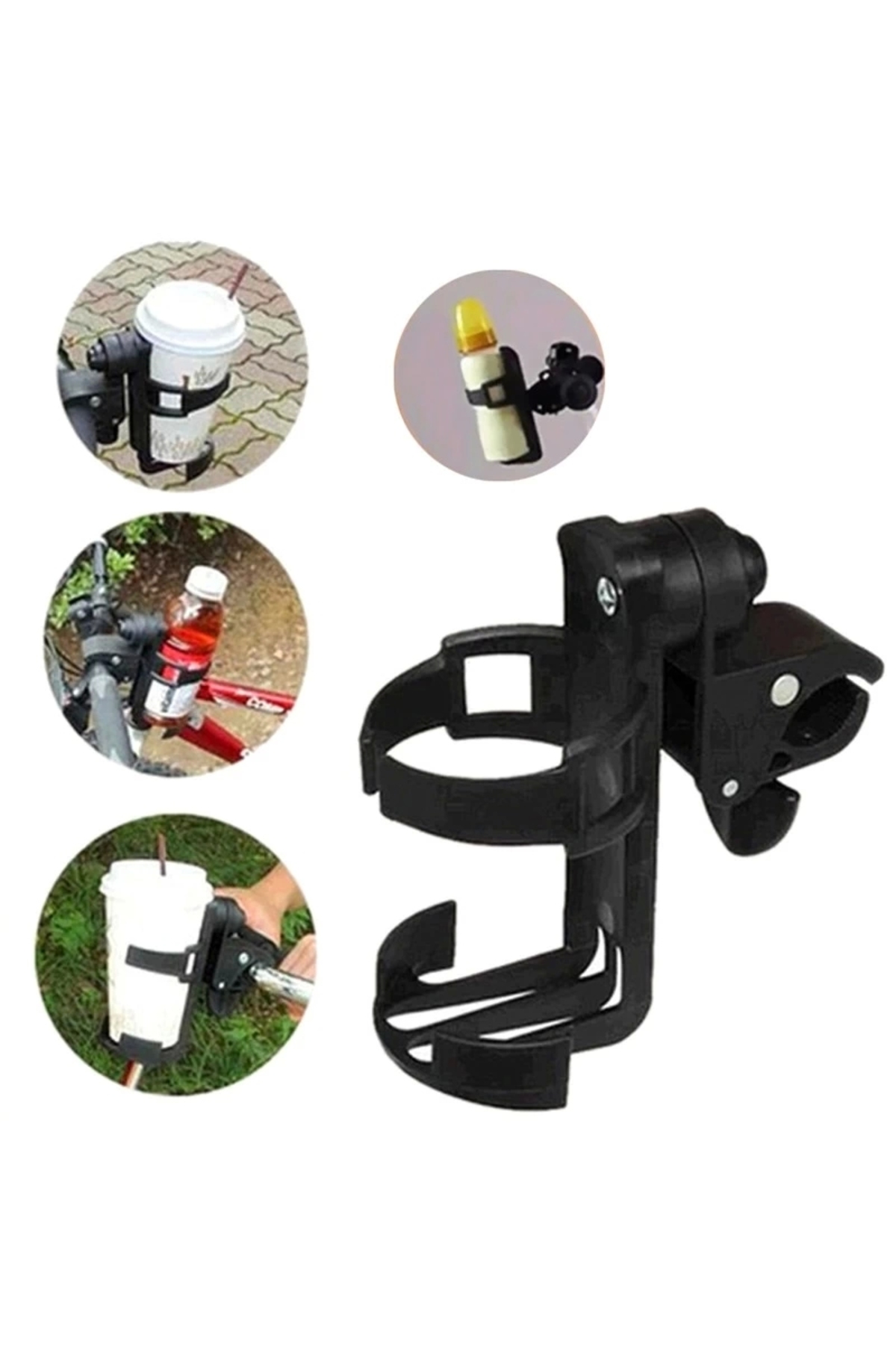 Genel Markalar Bebek Arabası Bisiklet Bardak Biberon Şişe Tutucu fotoğrafı 7 (önizleme)