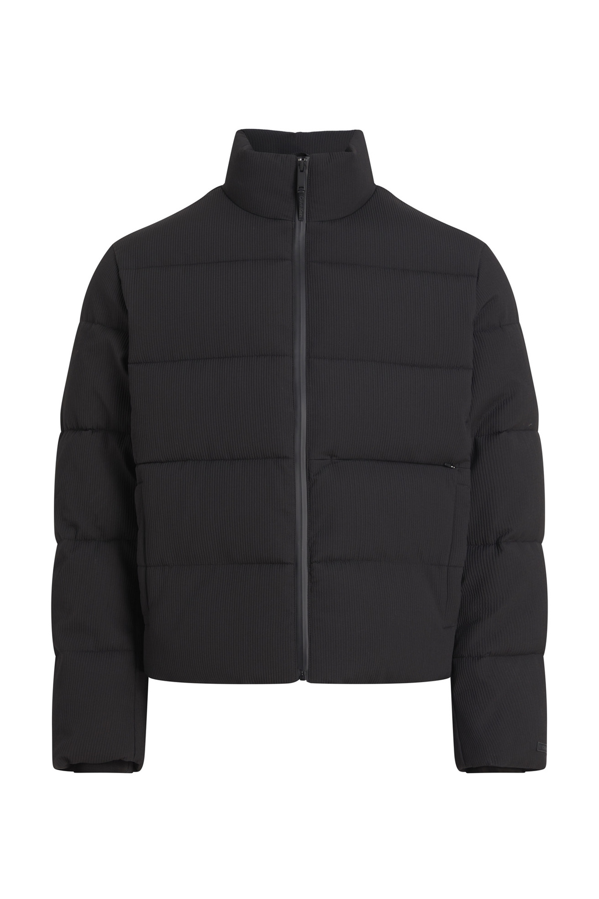 کلوین کلاین کاپشن مردانه معمولی مشکی یقه کلاه‌دار K10K113458BEH