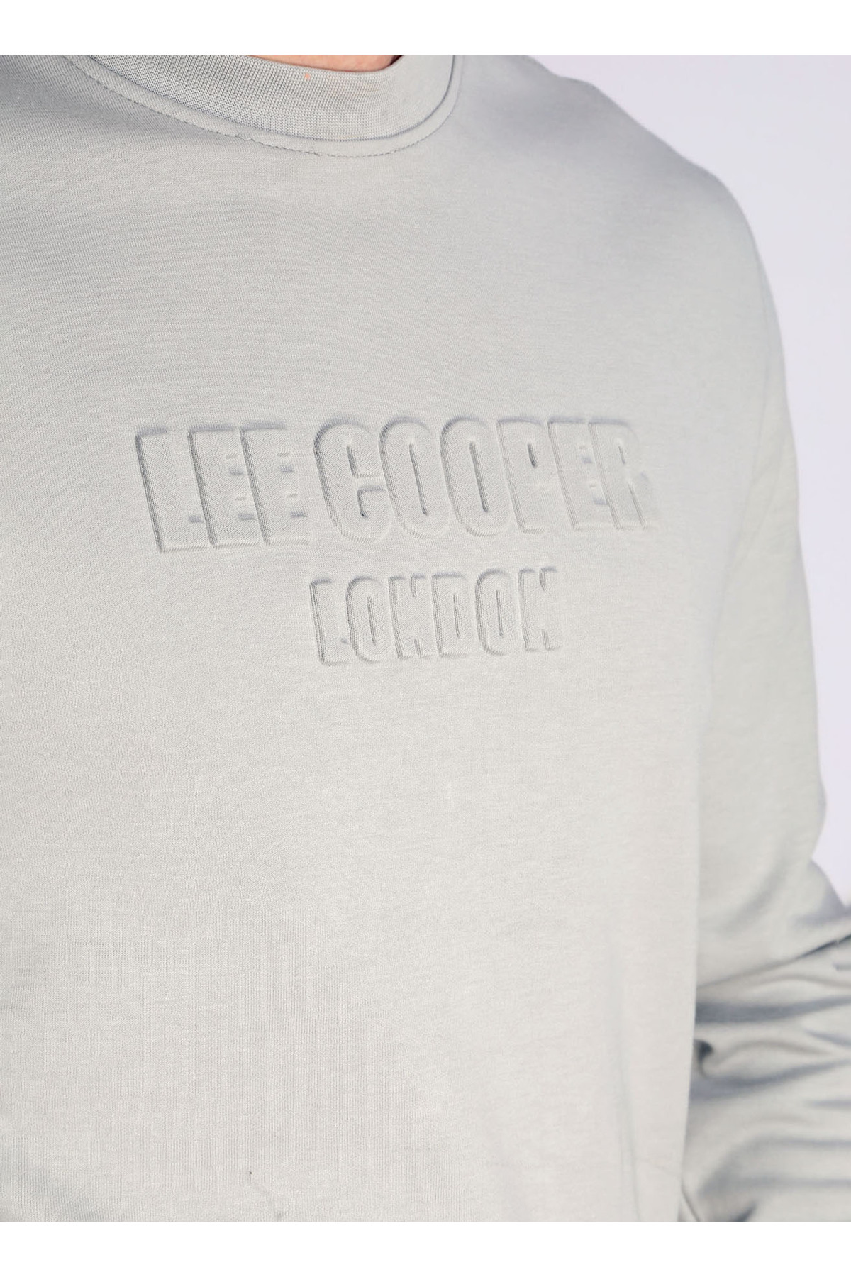سویشرت مردانه طرح دار آستین بلند | لی کوپر Lee Cooper 251 LCM 241030 - تصویر 2