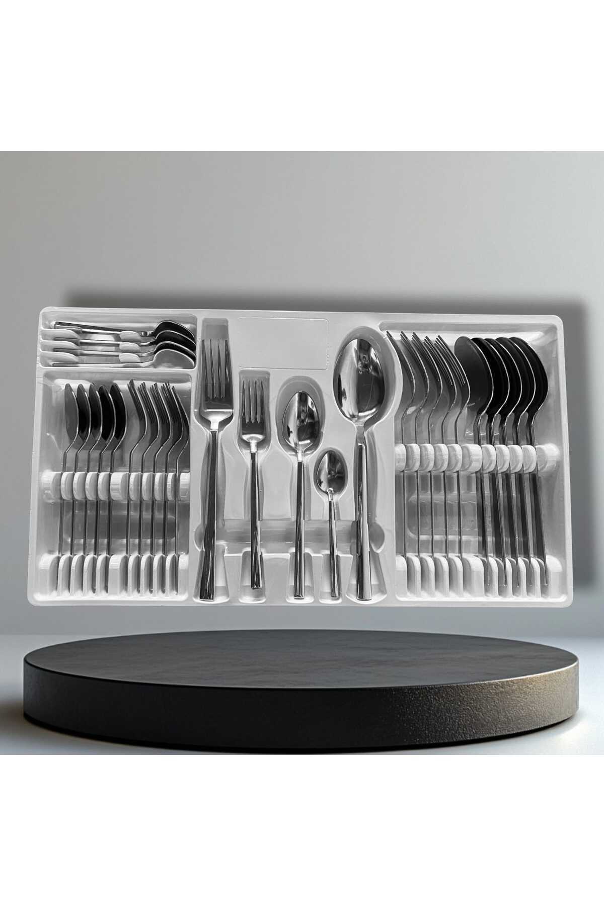 KAVEH 30 Piece Cutlery Set for 6 People Simple Model 18/0 Quality Boxed