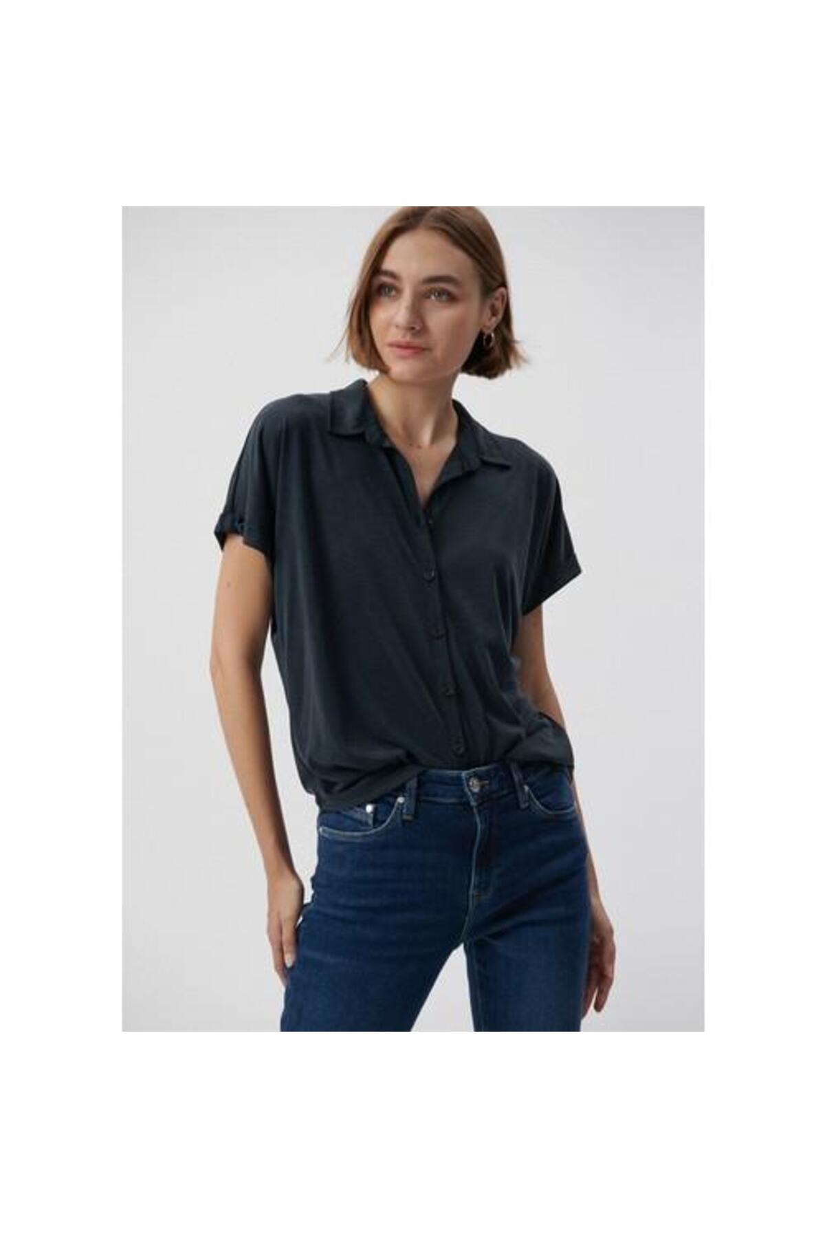 Lux Touch Modal Women's Black ShirtM168081-900