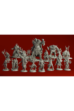 GARENİR ÇORAK TOPRAKLARIN ACIMASIZ ORKLARI-Demir Çeneler Dungeons&Dragons RPG...