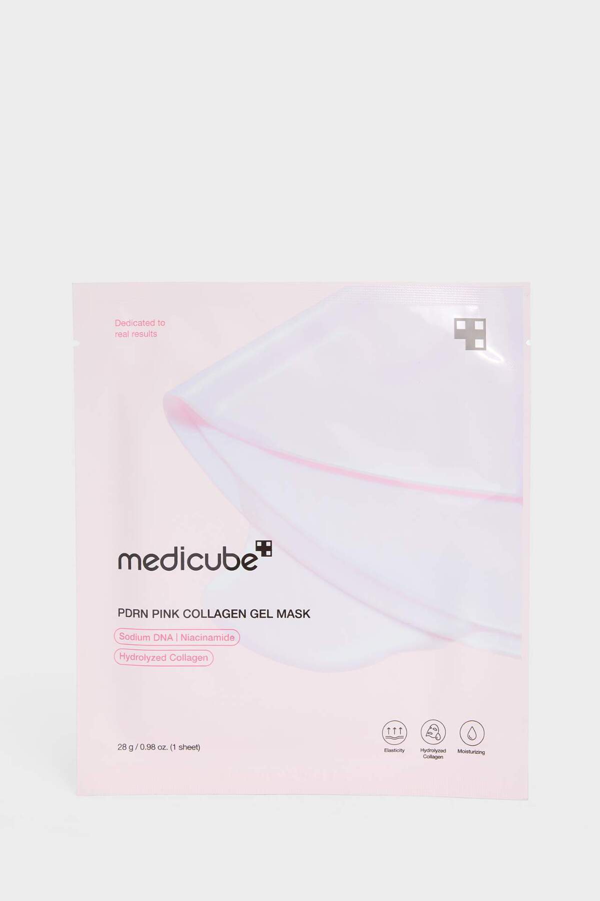 Medicube PDRN Pink Collagen Gel Mask 28gr – Elastikiyet Koruyucu & Besleyici Kolajenli Jel Yüz Maskesi F7931A