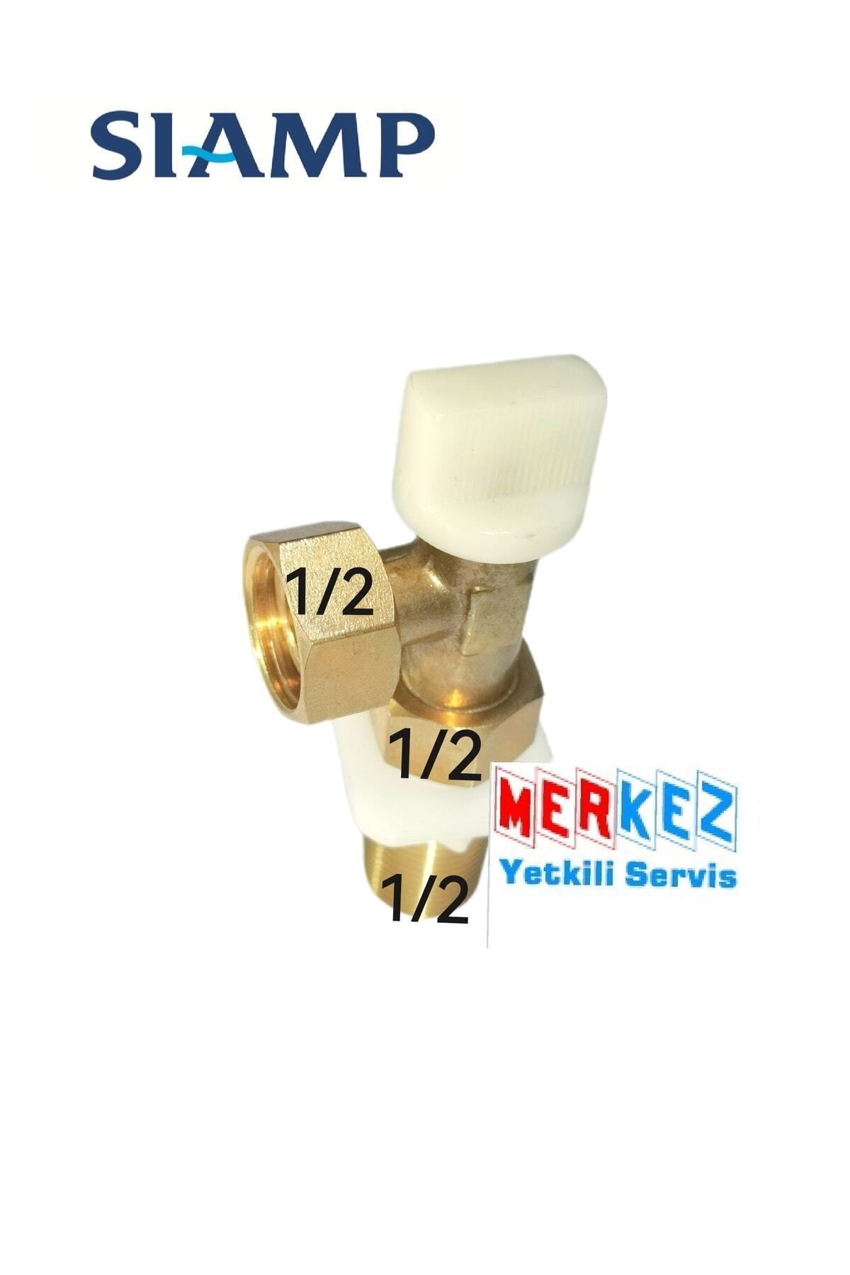 Seramiksan Gömme Rezervuar 1/2 -1/2 Iç Rekorlu Vana