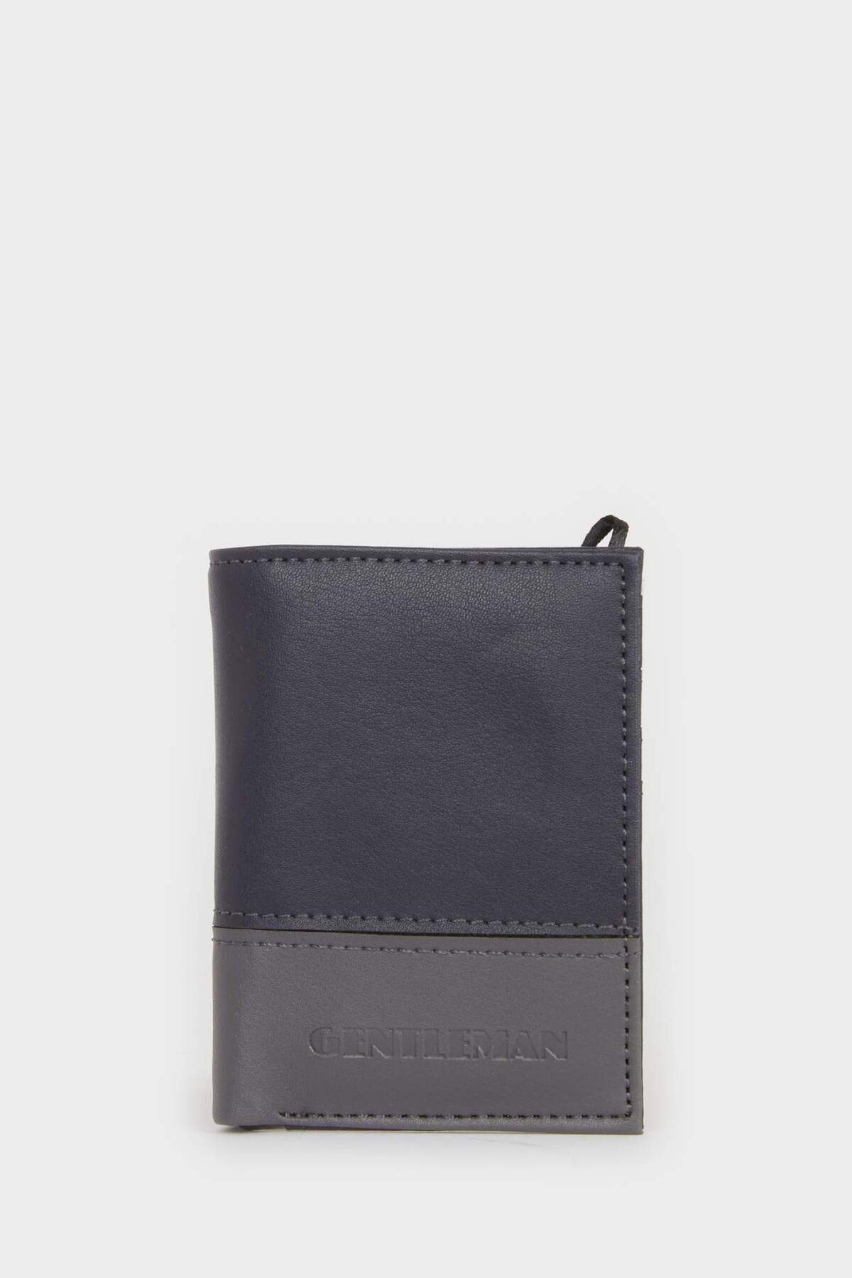 دفاکتو کیف پول مردانه چرم مصنوعی F3032AXNS