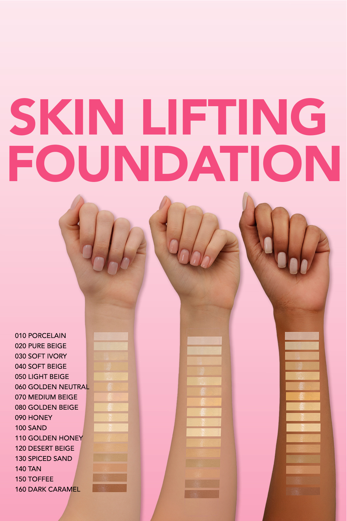کرم پودر سفت کننده SPF 30 (رنگ خنثی) - لیفتینگ پوست Fdt. - 090 Honey - 8682536059695 — بژ 6808 — تصویر 5 از 6