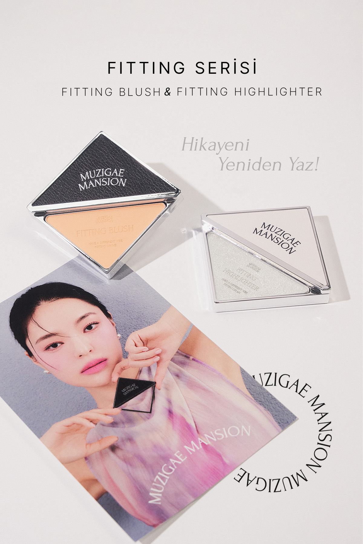 Ciltle Bütünleşen ve Pürüzsüzleştiren, Yumuşak Dokulu Allık MUZIGAE MANSION Fitting Blush (05 Find) — نارنجی 111619 — تصویر 9 از 9