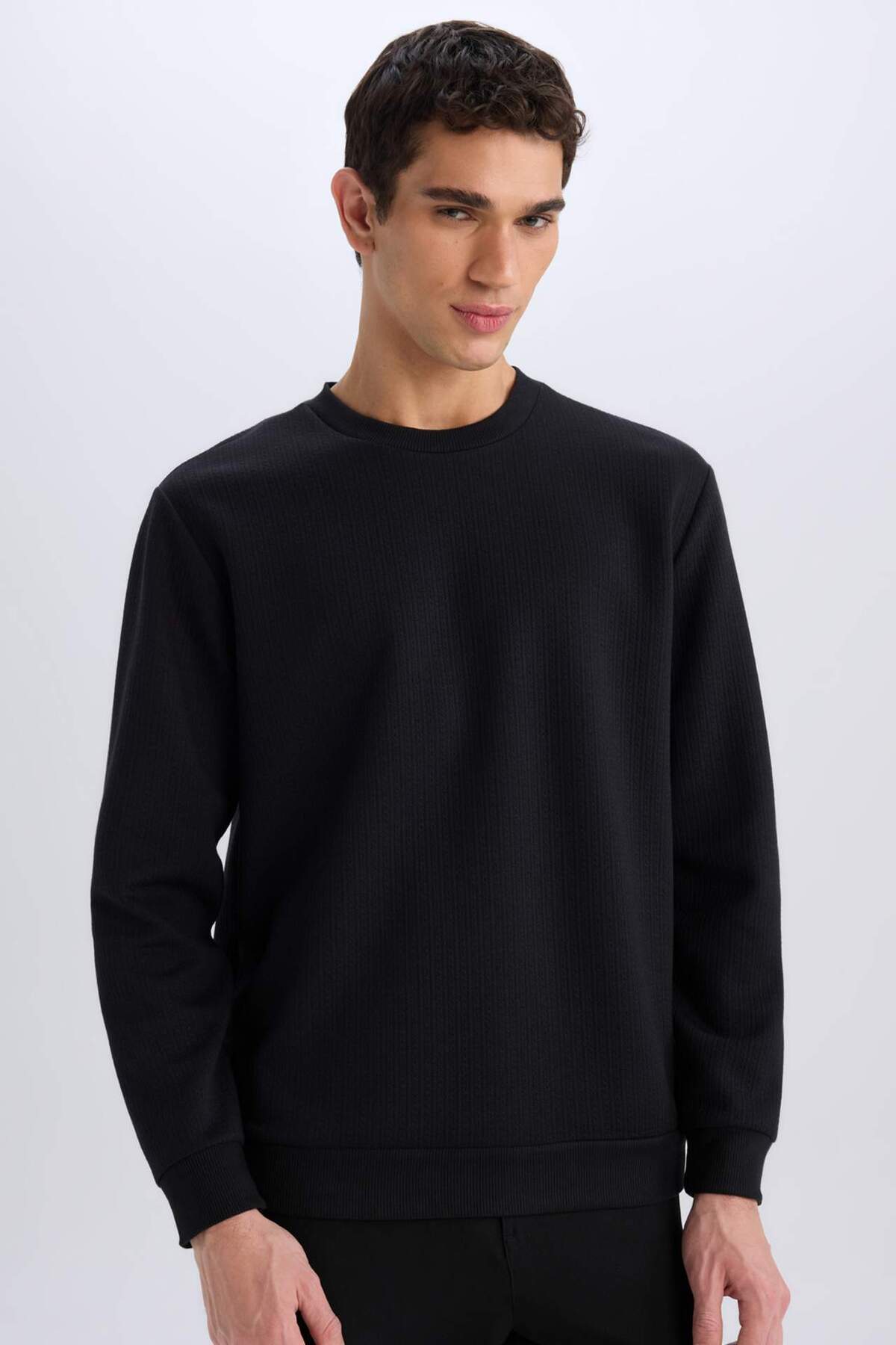 دفاکتو سویشرت رگولار Fit Crew Neck Basic D7231AX25SP