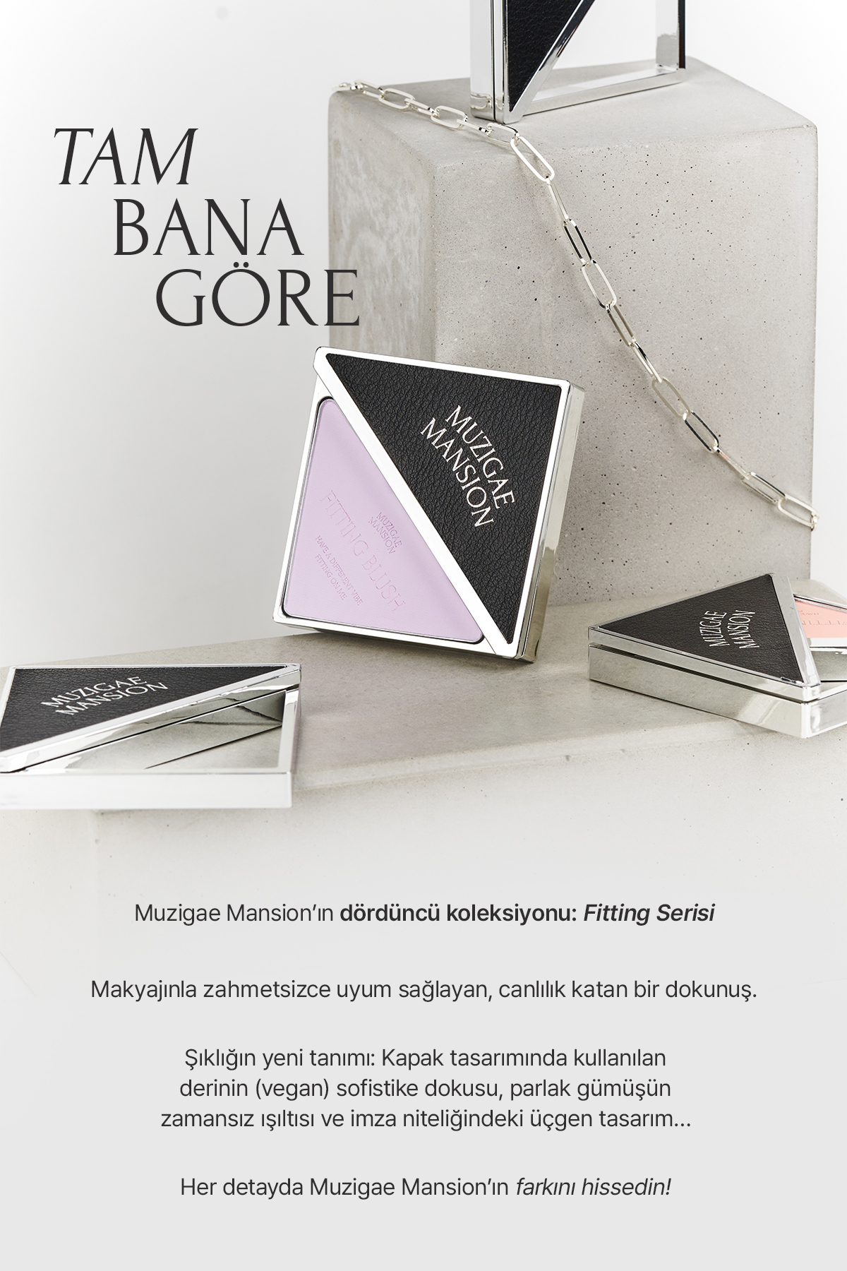 Ciltle Bütünleşen ve Pürüzsüzleştiren, Yumuşak Dokulu Allık MUZIGAE MANSION Fitting Blush (05 Find) — نارنجی 111619 — تصویر 7 از 9
