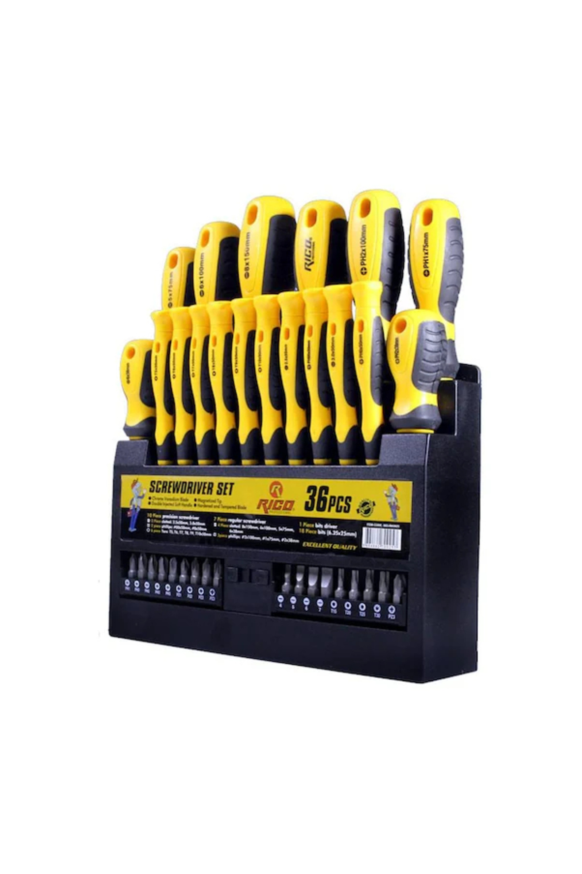 Rico 36 PARÇA TORNAVİDA KLASİK SERİ