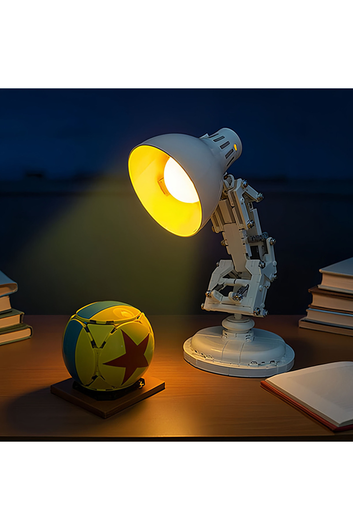 نسخهٔ معمولی کیت چراغ LED LYBMTWF سازگار با بلوک‌های ساختنی لگو 21357 پیکسار لوکسو جونیور (نه I