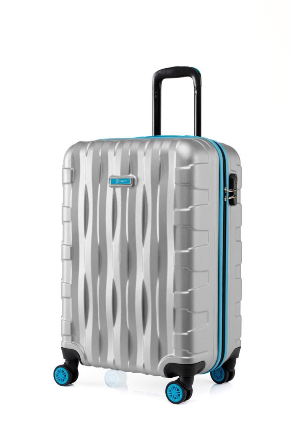 louisiana polo  Kabin Boy Valiz 4x2 Teker Gri 1167