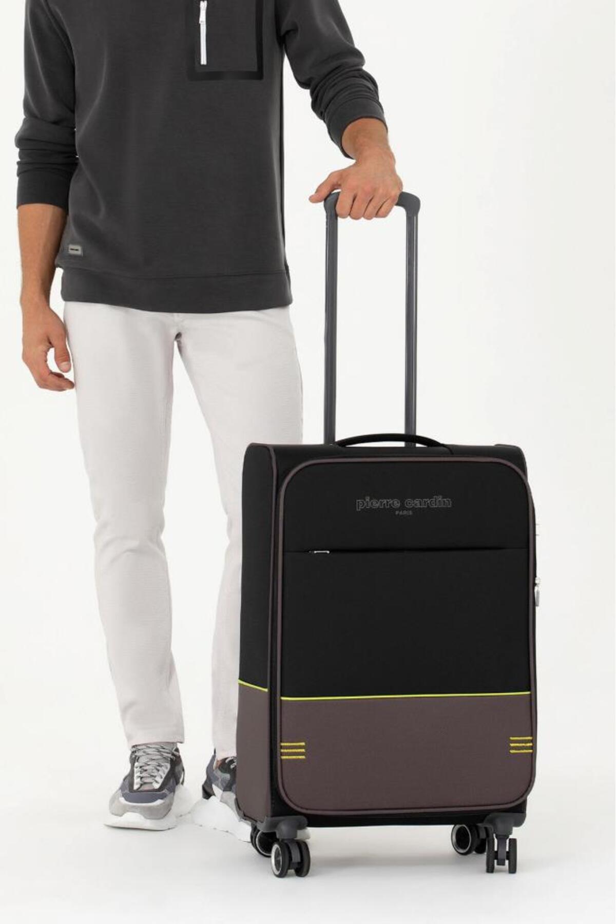 چمدان زنانه راسته | پیر کاردین Pierre Cardin PC-8200-02 - تصویر 5