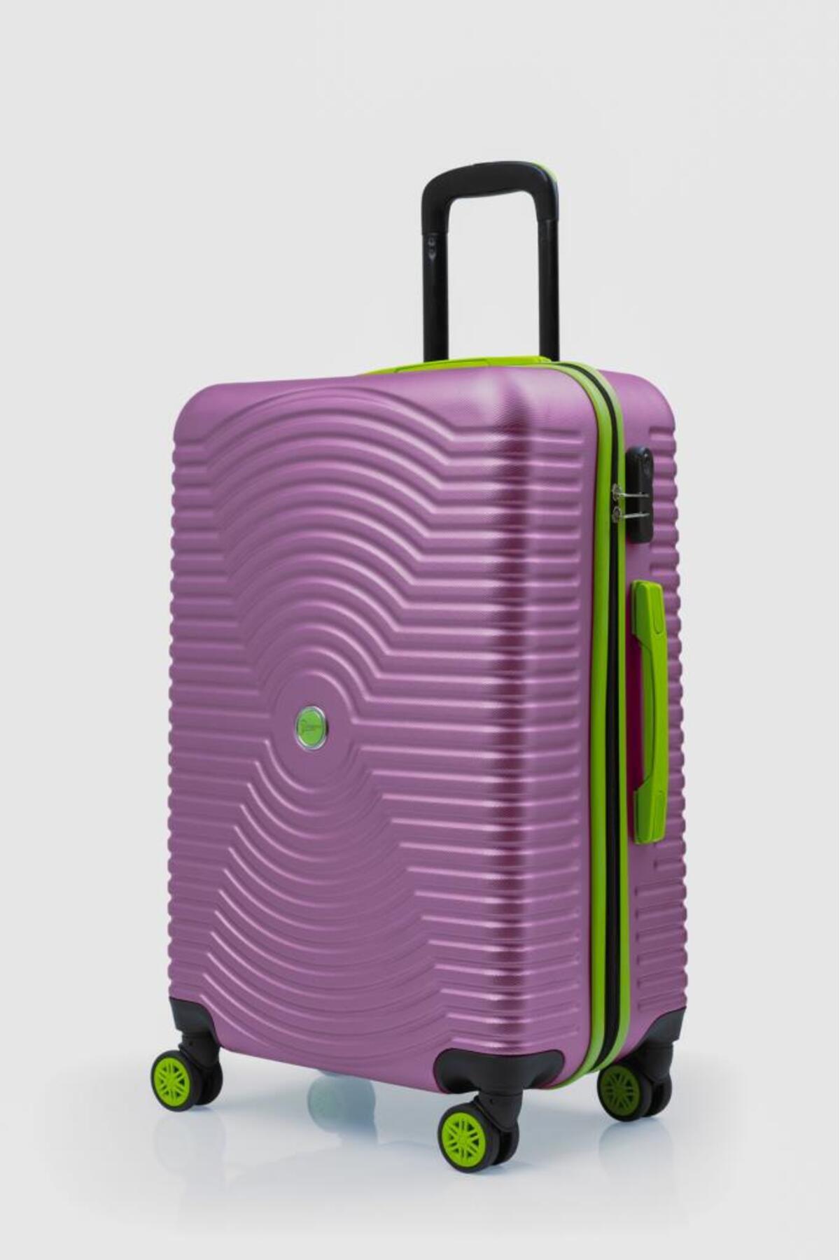 louisiana polo Orta Boy Valiz 4x2 Teker Rose 1169