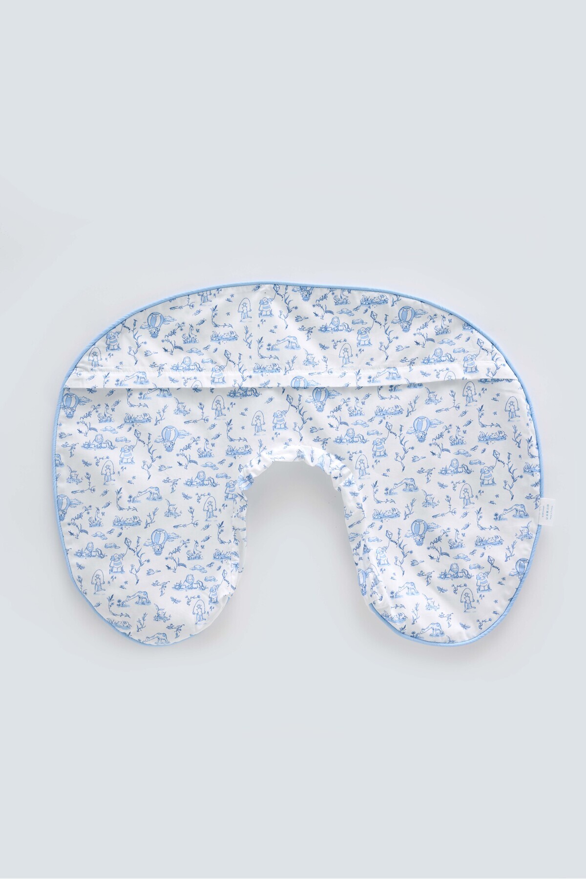 Atelier Babbi %100 Pamuk EMZİRME YASTIĞI - TOİLE DE JOUY/MAVİ fotoğrafı 3 (önizleme)